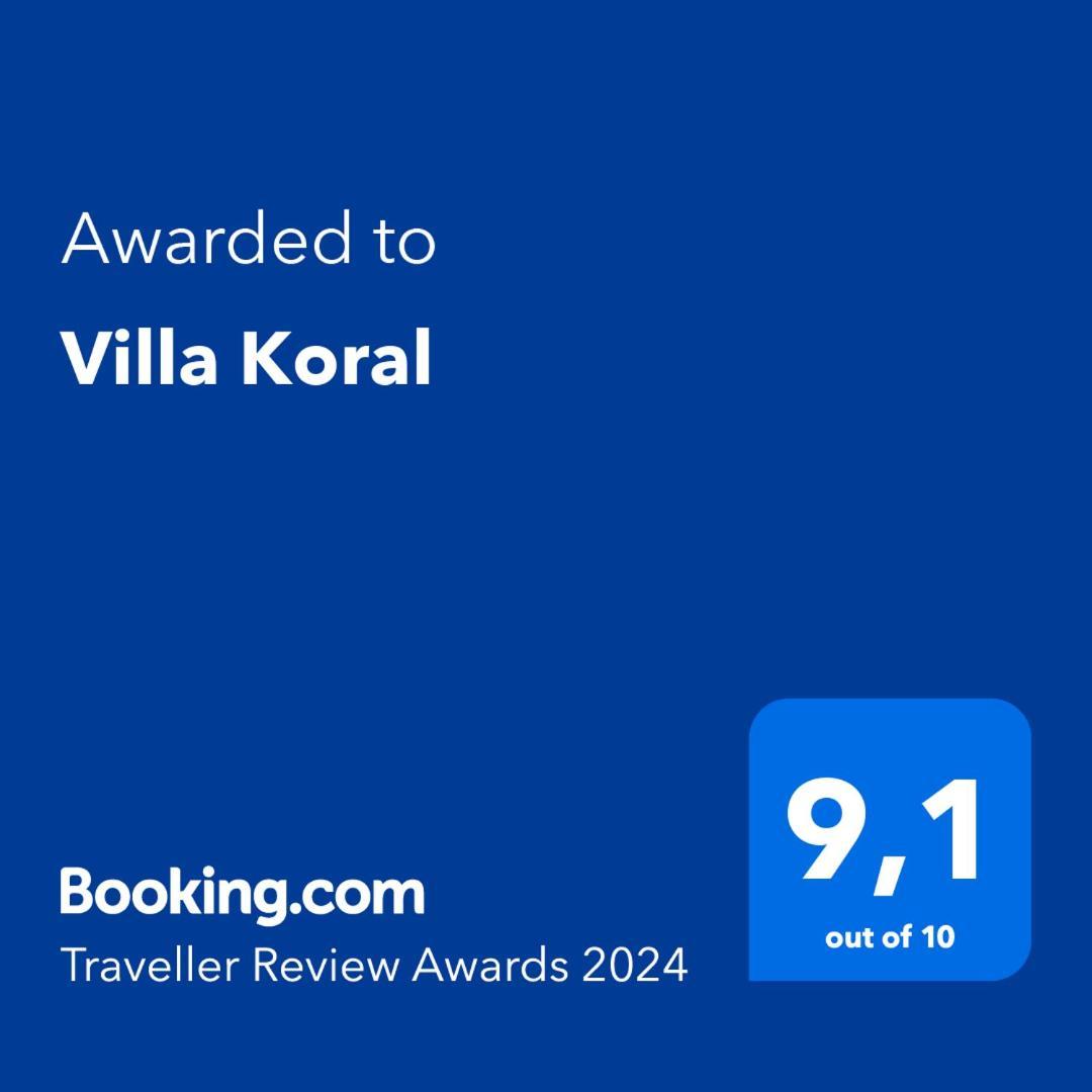 Villa Koral Драге Екстериор снимка